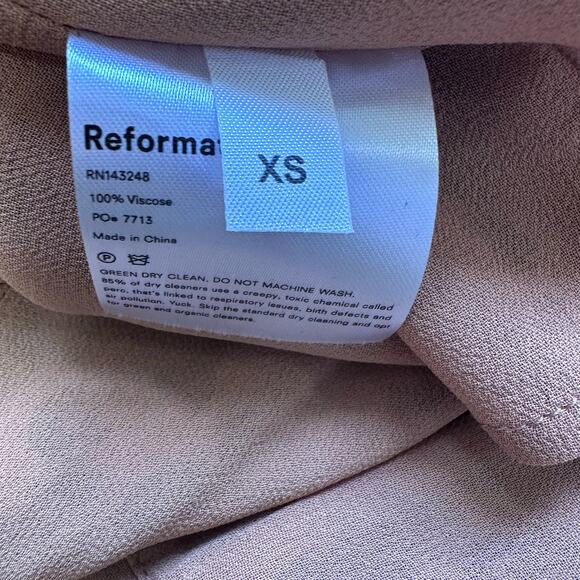 Reformation ANCHORAGE Feline Leopard Wrap Mini Dress sz XS - Picture 6 of 9